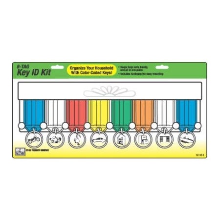 Hy-Ko Prod 8 Key Tag Rack KC143-8
